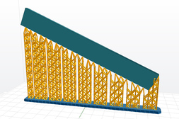 3D Dlp printer support generation slicer